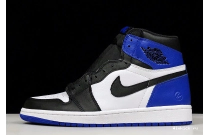 ROYAL-WHITE MENS JORDAN AIR BLACK 1 SPORT “FRAGMENT” RETRO 0911